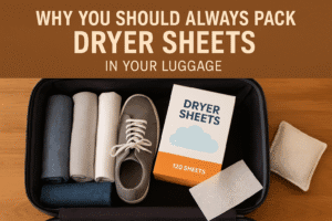 Why You Should Always Pack Dryer Sheets in Your Luggage