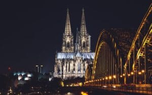 Cologne Evening Lights