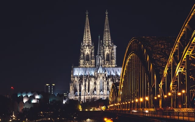 Cologne Evening Lights