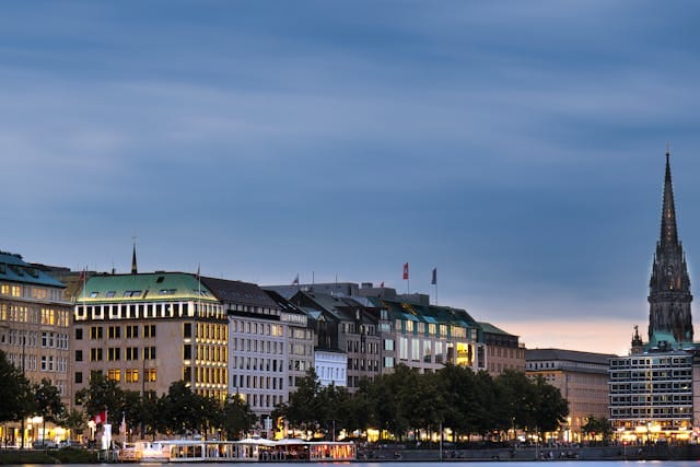 Hamburg in the Evening