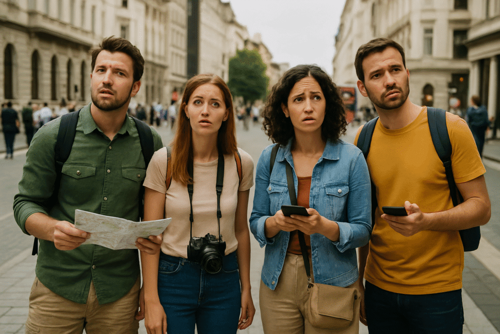 Tourists