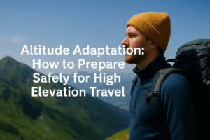 Travelling to altitudes