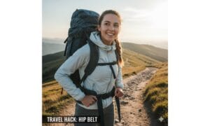 hip belt travel hack