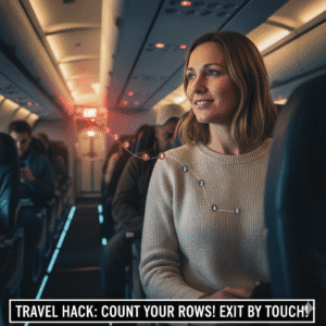 hidden emergency exit in flight