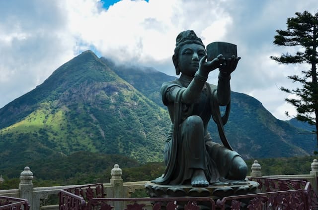 Tian Tan Buddha, Ngong Ping Road, Lantau Island, Hong Kong