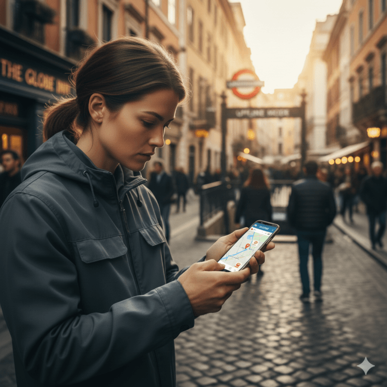 Offline navigation apps for travel