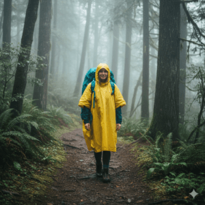 The Rain Poncho: Your Ultimate Lightweight Shield Against the Elements