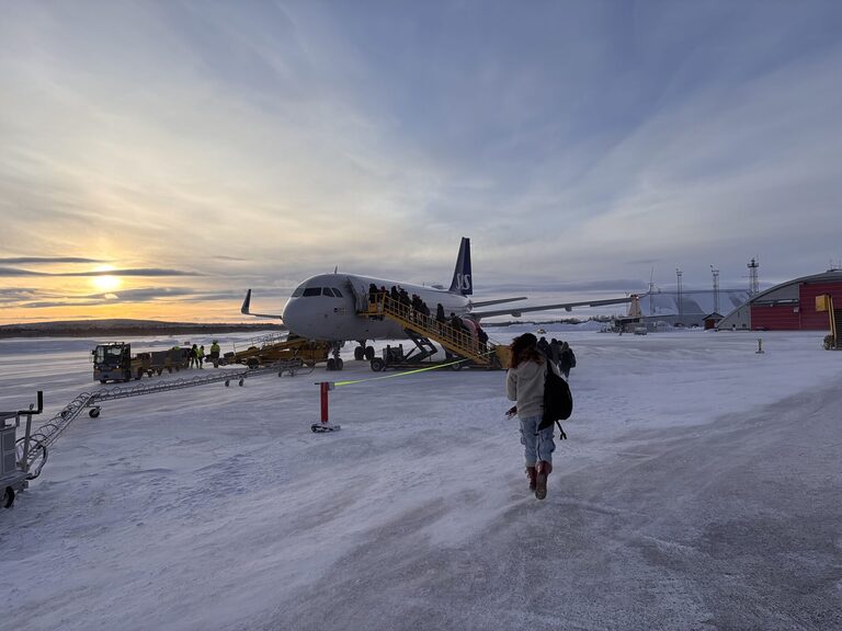 Tips for staying prepared when disembarking in a much colder climate