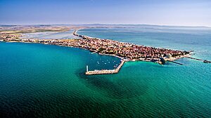 Scenic view of Pomorie, Bulgaria
