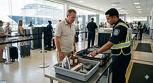 not allowed items to pack for a cruise security check